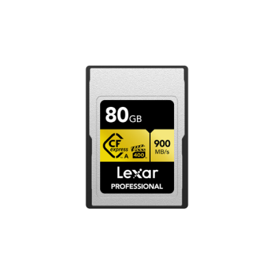 Cart&atilde;o Lexar CFexpress Tipo A 80GB