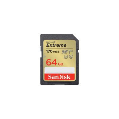 Cart&atilde;o SDXC 64Gb SanDisk Extreme