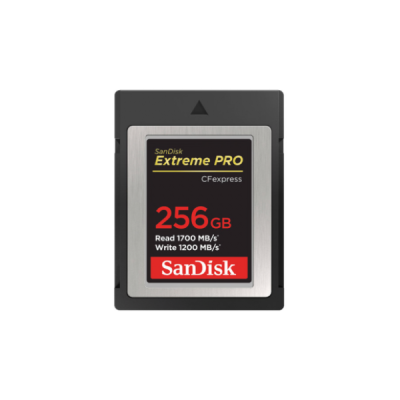 Cart&atilde;o Sandisk CFexpress Tipo B 256GB