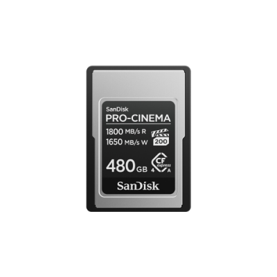 Cart&atilde;o Sandisk CFexpress Tipo A 480GB