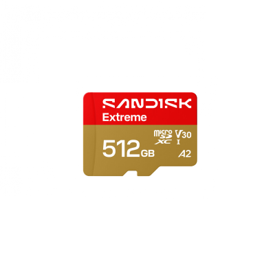Cart&atilde;o SanDisk Micro SD/XC 512GB
